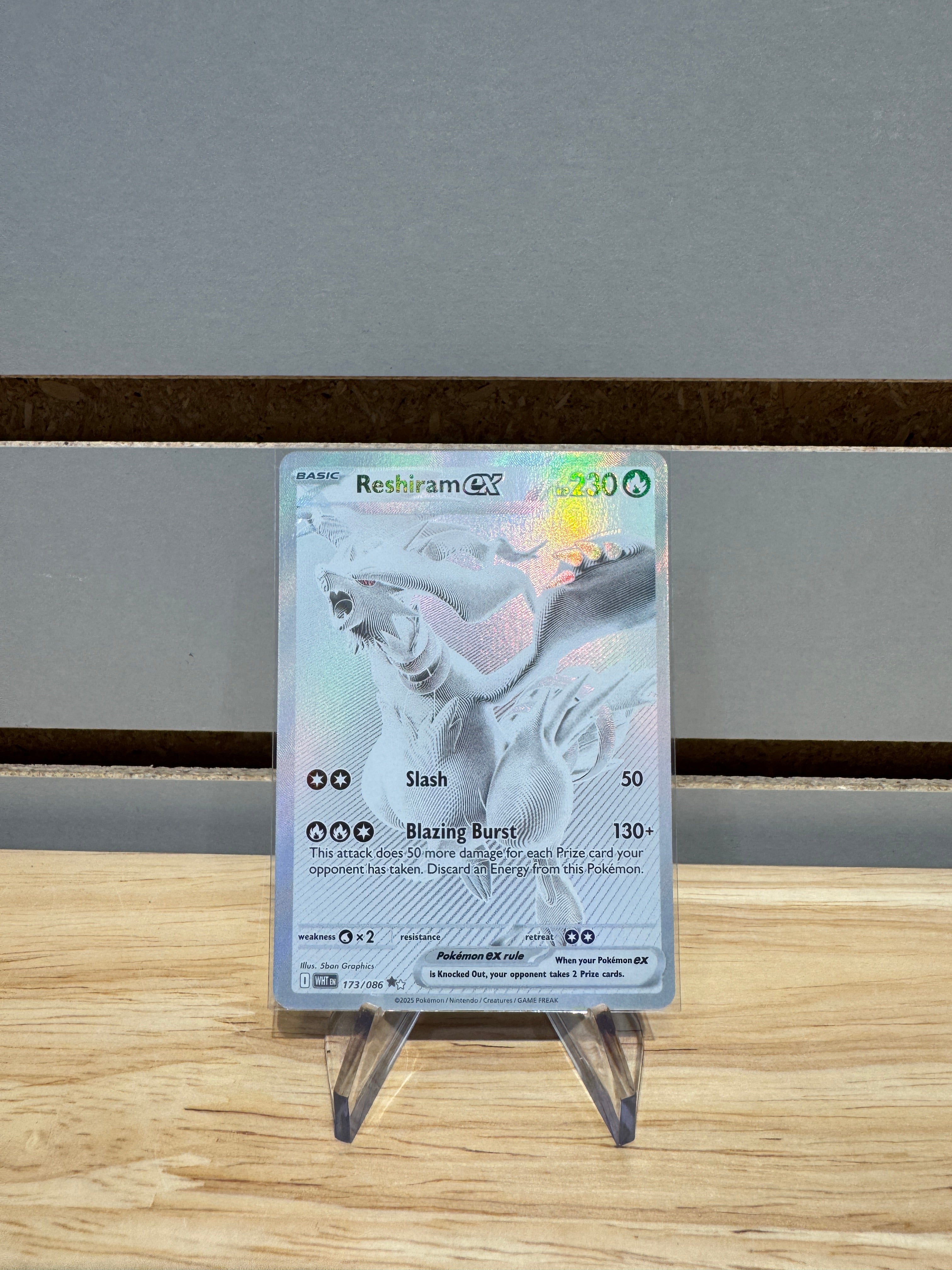pokemon reshiram card ex Pokémon - 173/086 Options:GG70/GG70 (NM) (Holofoil) (Secret) - Crown Zenith: Galarian Gallery (CRZ:GG) Deck (60 cards) What is the meanest War