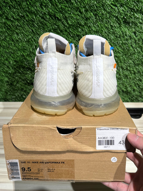 Nike Air VaporMax Off-White (2018) Sz 9.5M
