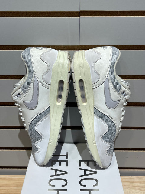 Nike Air Max 1 Patta Waves White Sz 10