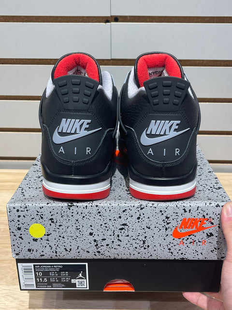 Jordan 4 Retro Bred Reimagined Sz 10