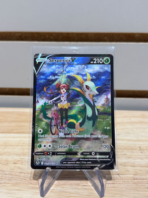 Serperior V - Pokemon SWSH12: Silver Tempest Trainer Gallery (SWSH12: TG)