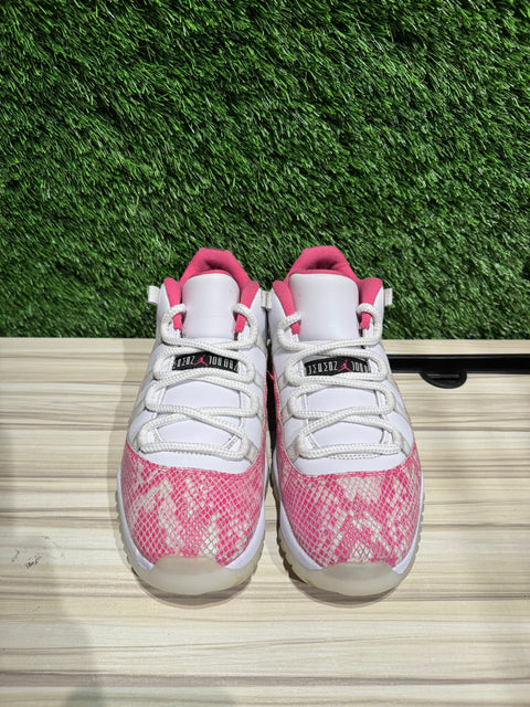 Jordan 11 Retro Low Pink Snakeskin (2019) (Women's) Sz 8M/9.5W