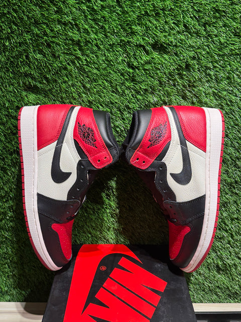 Jordan 1 Retro High Bred Toe Sz 9M
