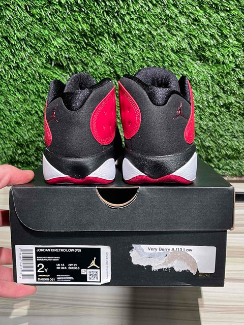 Jordan 13 Retro Low Very Berry (PS) Sz 2Y