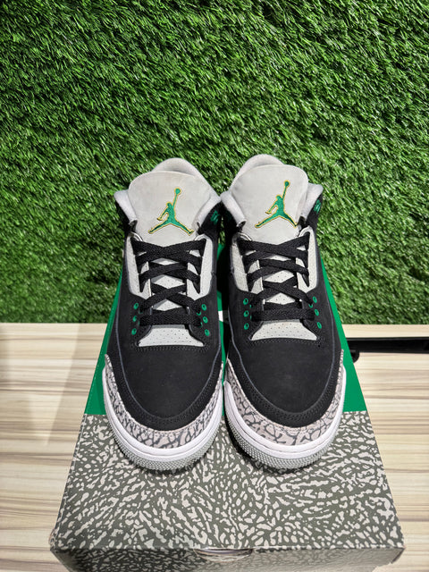 Jordan 3 Retro Pine Green Sz 9