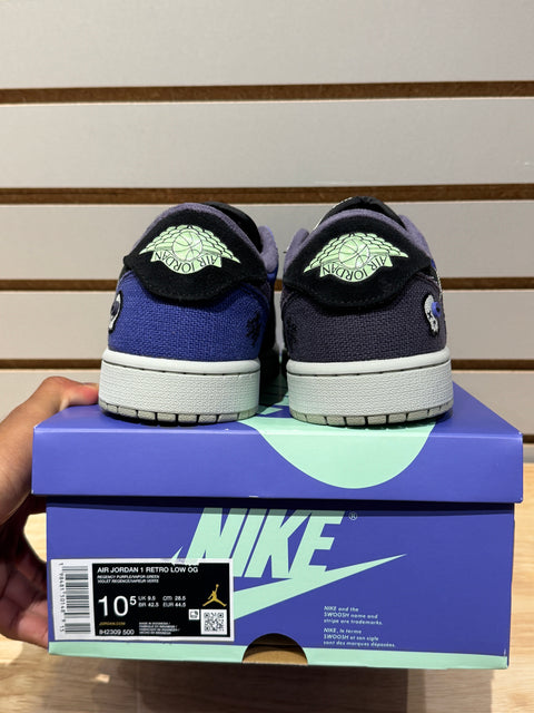 Jordan 1 Retro Low OG Zion Williamson Voodoo Alternate Sz 10.5