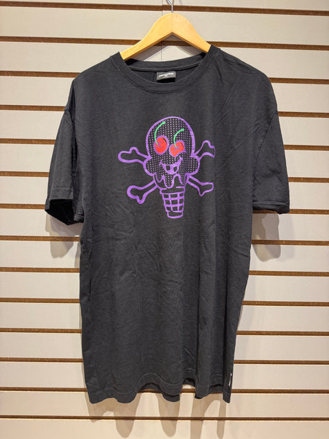 Billionaire Boys Club BBC Skull Cone Tee Shirt Purple Sz 2XL