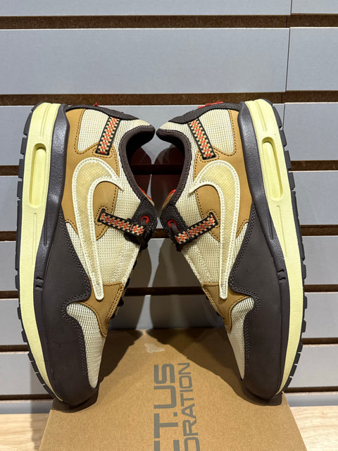 Nike Air Max 1 Travis Scott Cactus Jack Baroque Brown Sz 10.5