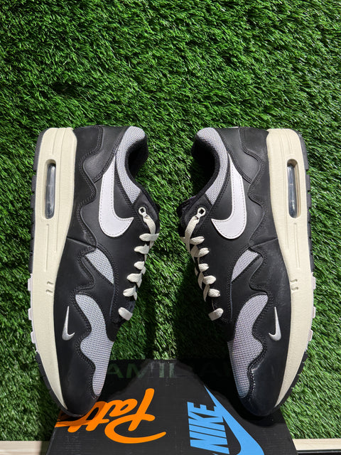 Nike Air Max 1 Patta Waves Black (with Bracelet) Sz 12