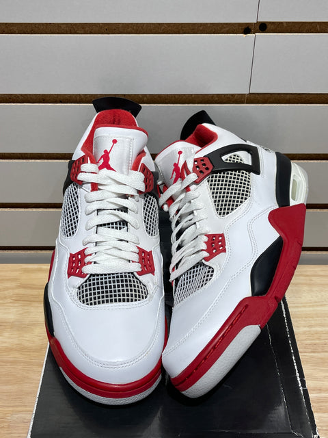 Jordan 4 Retro Fire Red Mars Blackmon Sz 11