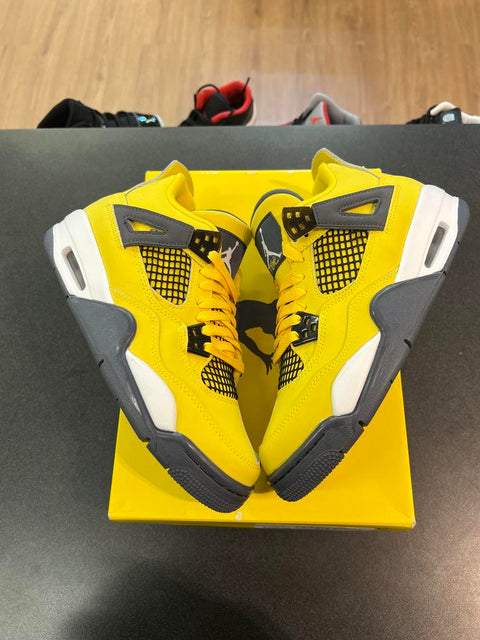Jordan 4 Retro Lightning (2021) (GS) Sz 5Y