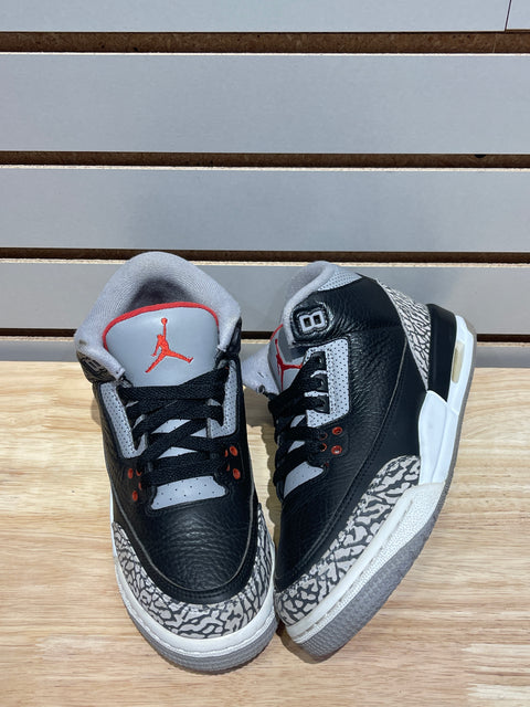 Jordan 3 Retro Black Cement (2018) (GS) Sz 6.5Y