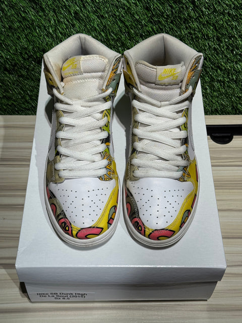 Nike SB Dunk High De La Soul (2015) Sz 8.5M.