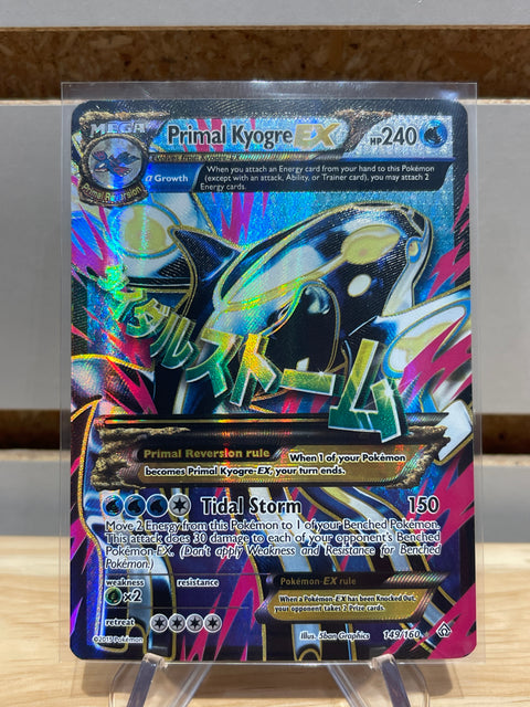 Primal Kyogre EX (Alpha - 149 Full Art) - Pokemon XY - Primal Clash (PRC)