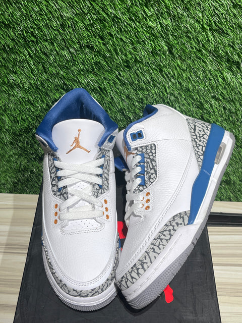 Jordan 3 Retro Wizards (GS) Sz 6Y