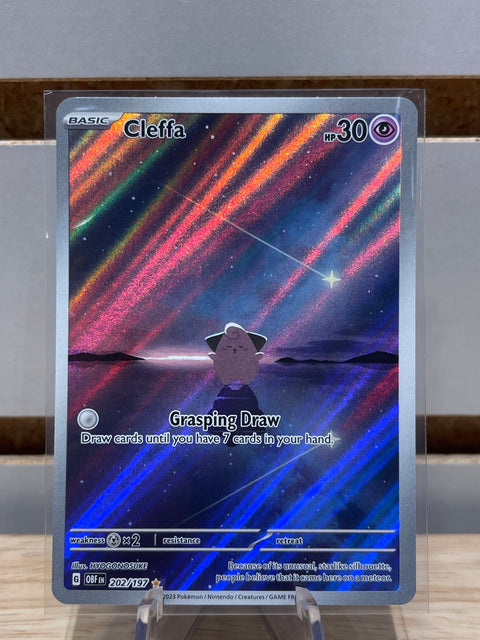 Pokémon Cleffa - 202/197 - SV03: Obsidian Flames (OBF) #202