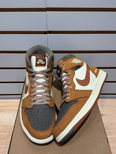 Jordan 1 Retro High Element Gore-Tex Legend Coffee Sz 12