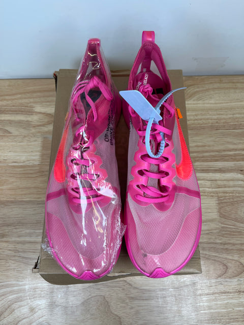 Off White Pink Zoomfly Sz 14