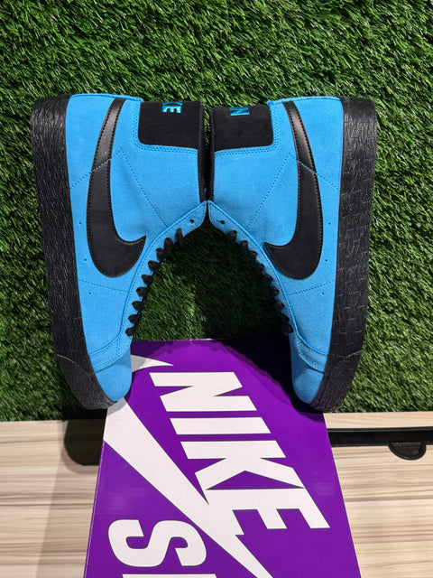 Nike SB Zoom Blazer Mid Baltic Blue Sz 8.5