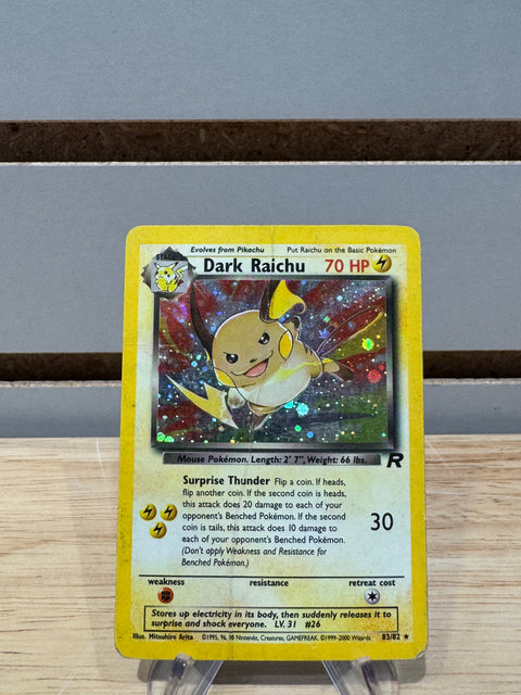 Dark Raichu - Pokemon Team Rocket (TR)