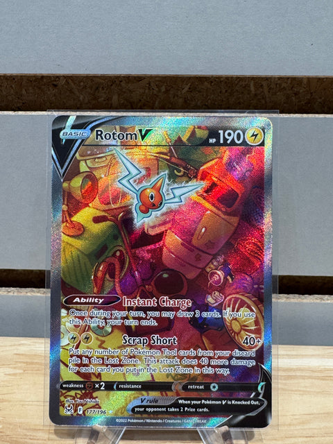 Pokémon Rotom V (Alternate Full Art) - SWSH11: Lost Origin (SWSH11)