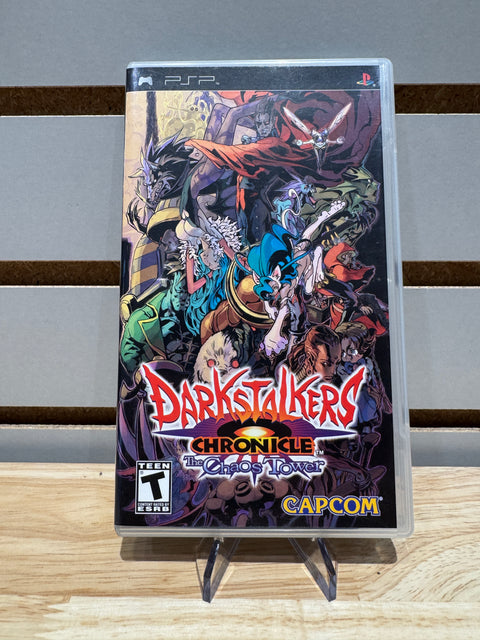 Darkstalkers Chronicle: The Chaos Tower (Sony PSP, 2005) CIB