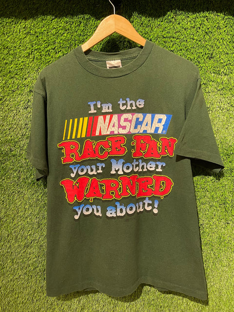 Vintage Tultex Nascar Fan Tee Sz L