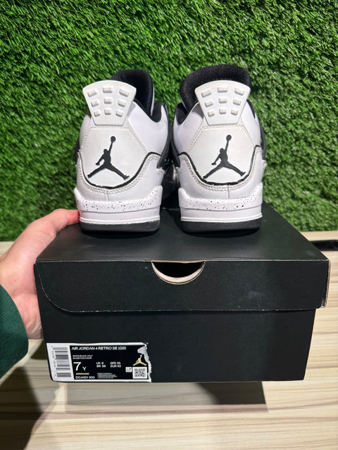 Jordan 4 Retro SE DIY (GS) Sz 7Y