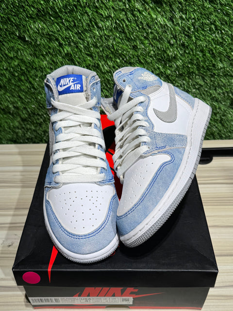 Jordan 1 Retro High Hyper Royal Smoke Grey (GS) Sz 4.5Y