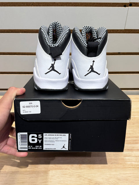 Jordan 10 Retro Steel (GS) Sz 6.5Y