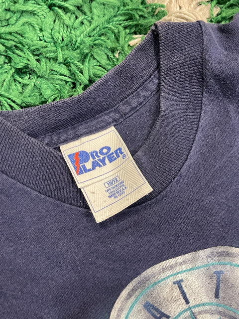 Vintage 1990s Kids Seattle Mariners T- Shirt PRO PLAYER Griffey ARod Edgar Buhner