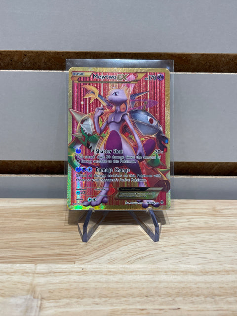 Pokémon Mewtwo EX (164 Secret Full Art) - XY - BREAKthrough (BKT)