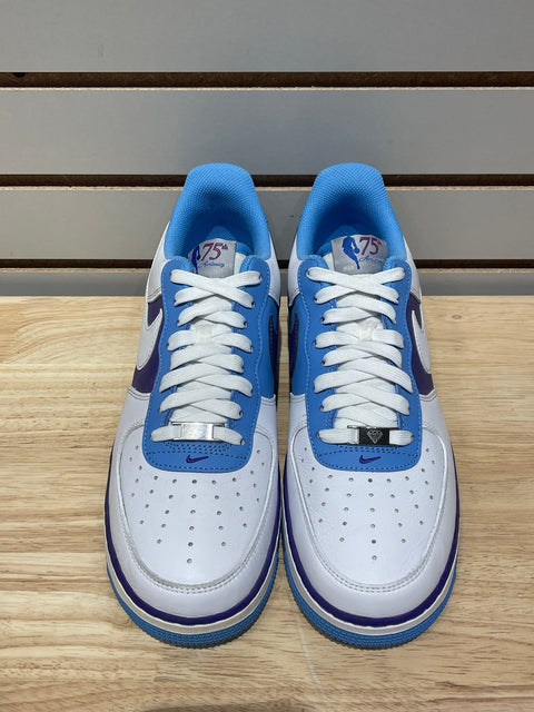 Nike Air Force 1 Low '07 LV8 NBA 75th Anniversary Lakers Sz 10