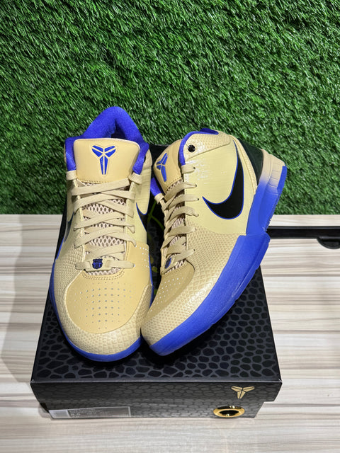 Nike Kobe 4 Protro FC Barcelona Team Gold Sz 8.5M