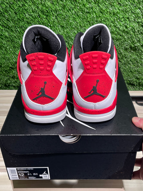 Jordan 4 Retro Red Cement Sz 12