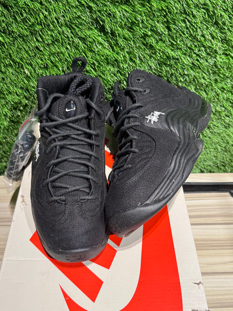 Nike Air Penny 2 Stussy Black Sz 7.5