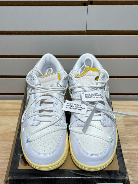 Nike Dunk Low Off-White Lot 1 Sz 10