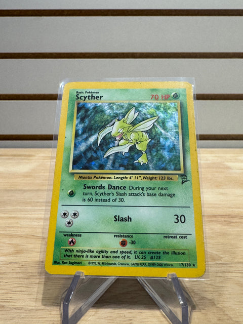 Scyther - Pokemon Base Set 2 (BS2)
