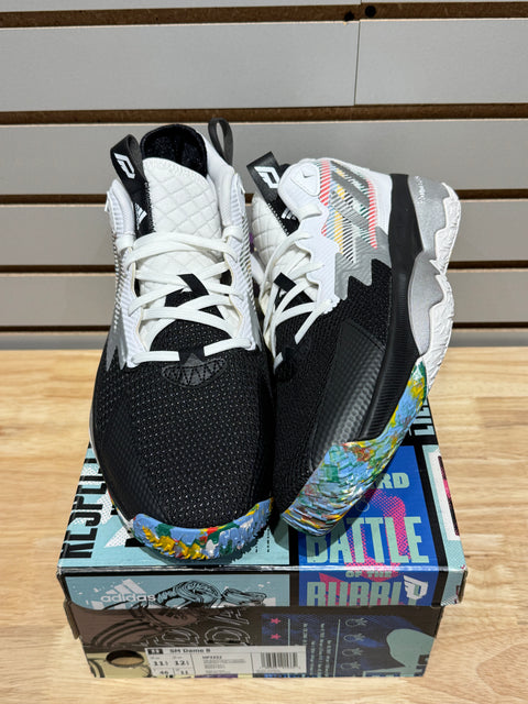 ADIDAS DAME 8 Black Multi Sz 11.5