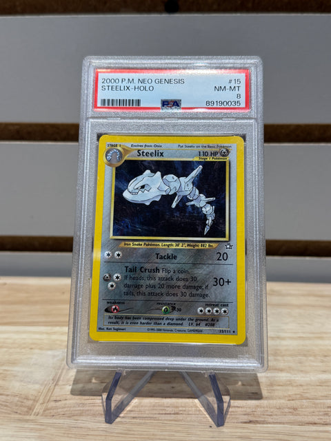 Pokémon Steelix - Neo Genesis (N1) PSA 8