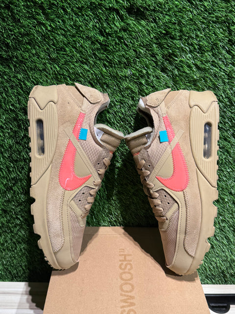 Nike Air Max 90 Off-White Desert Ore Sz 9M