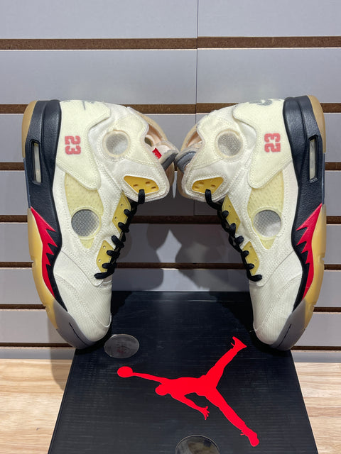 Jordan 5 Retro Off-White Sail Sz 11