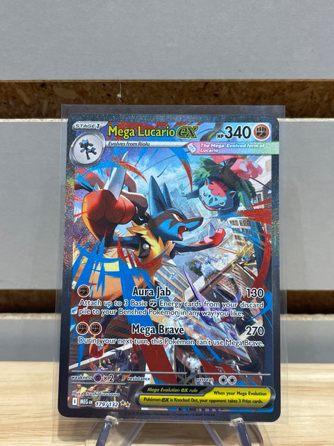 Pokémon Mega Lucario ex - 179/132 - ME01: Mega Evolution (MEG)
