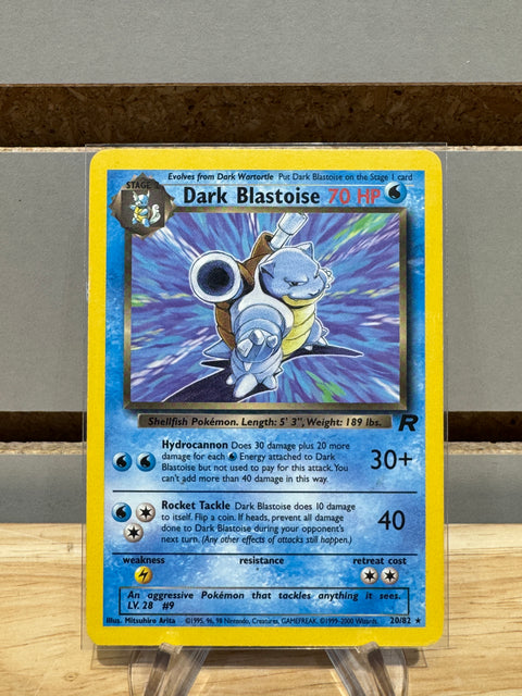 Dark Blastoise (20) - Pokemon Team Rocket (TR)