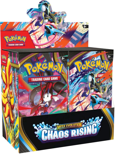 2026 Pokémon Mega Evolution Chaos Rising Booster Box