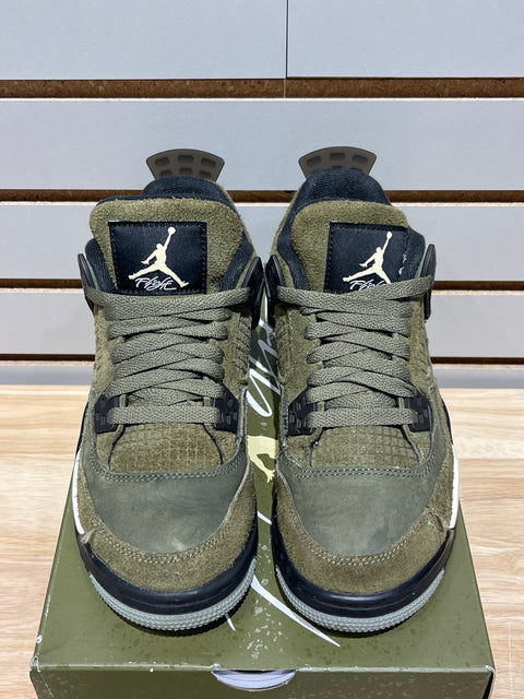 Jordan 4 Retro SE Craft Medium Olive (GS) Sz 4.5Y