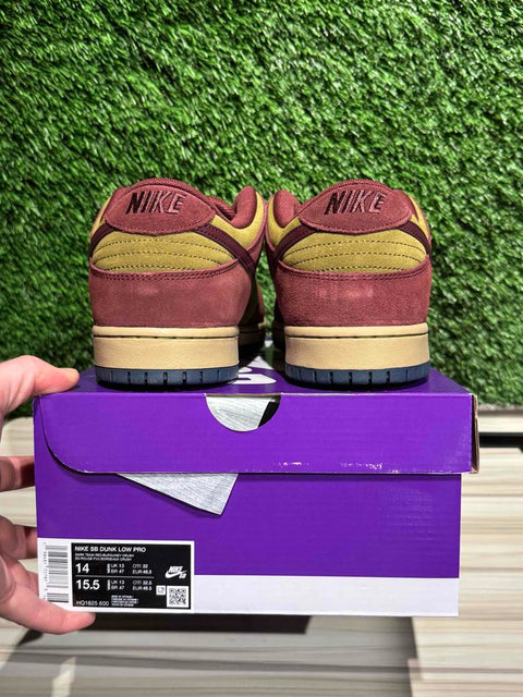 Nike SB Dunk Low Dark Team Red Olive Flak Sz 14M