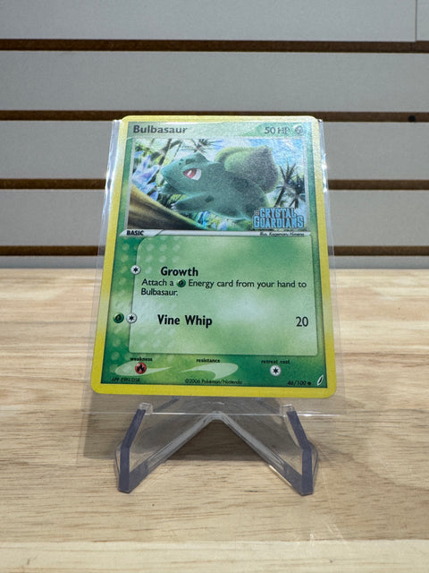 Bulbasaur - 046/100 - EX Pokemon Crystal Guardians (CG) Stamped Promo