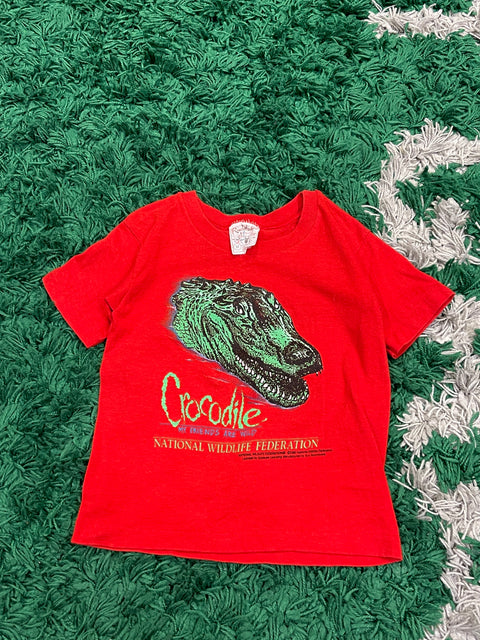 Vintage Toddler Crocodile National Wildlife Federation
