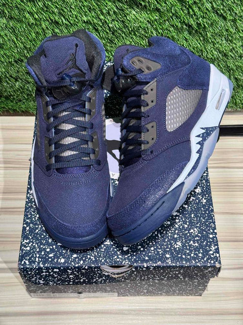 Jordan 5 Retro Midnight Navy Sz 9.5M